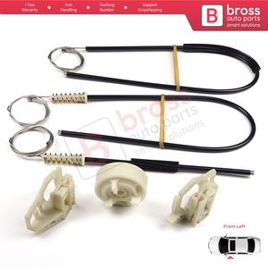 Juego de Reparación de Elevalunas Eléctrico BWR623, Puerta Delantera Izquierda para 206 206+ 1998-2012, 4/5 Puertas, 9221E9 9221G0 - Product Image 4