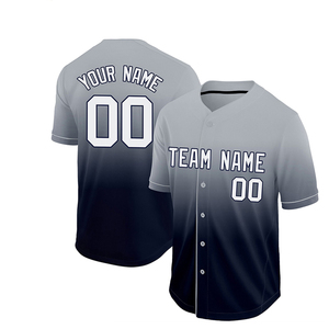 Personalizado bordado uniforme de béisbol estilo camisa al por mayor barato en blanco ropa deportiva béisbol nueva camiseta de béisbol - Product Image 5