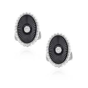 Boutons de manchette en acier inoxydable sertis de diamants pour cadeau de mariage - Product Image 3