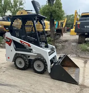 Piccolo Skid Steer Loader Bobcat S70 originale pale ruote in vendita per interni o spazi stretti di lavoro dall'america 2021 anno