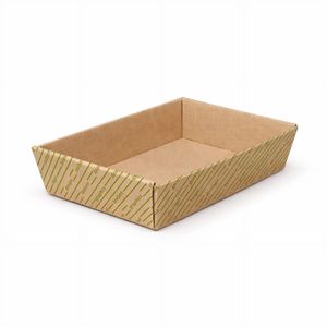 Plateaux en papier personnalisés pour hamburgers et frites F 10x17x5 Cm - Product Image 3