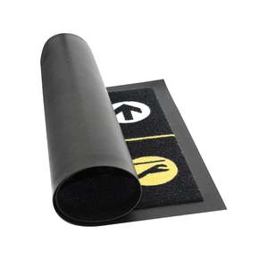 Tapis de sol réversible Arrivées/Départs en PVC/PP, design moderne et original pour la maison, le bureau, l'entrée, tapis de bienvenue pour porte d'entrée - Product Image 4