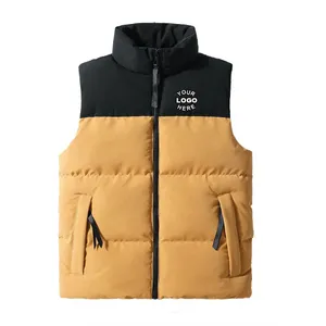 New Arrival 2024 Autumn In Best Designs Men's Puffer Vest Breathable And Quick Dry Men's Puffer Vest Custom Colors And Designs