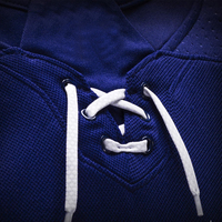 Jersey de hockey holgado Vintage de secado rápido, tela de malla de doble capa, camisetas de hockey sobre hielo de manga completa para hombres