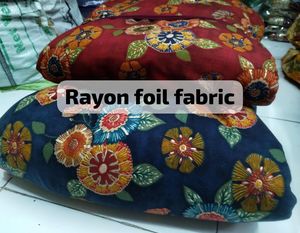 Rayón viscosa hoja preciosa falda tela vestidos tela impresión Digital personalizada vestido Floral tela para ropa rayón hoja impresión - Product Image 2