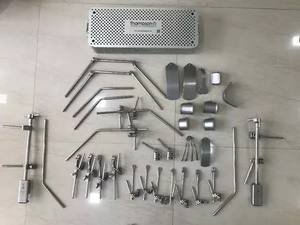 Thompson Retractor Juego Completo con Caja de Esterilización Manual MOL Kit Quirúrgico de Cirugía General - Product Image 2