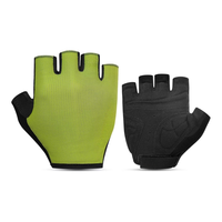 Guantes de Ciclismo de medio dedo para hombre, Guantes Térmicos a prueba de viento con compatibilidad con pantalla táctil para bicicleta de carretera y ciclismo de montaña
