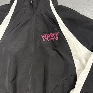 Custom Men windbreaker Tracksuits <b>Zip</b> up Nylon Jacket and <b>Shorts</b> Jogger Tracksuit Unisex Printing Logo running Track Suits - Product Image 4