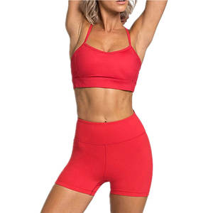 <b>Women</b> <b>Gym</b> Fitness Activewear <b>Short</b> Set New Design <b>Women</b> <b>Gym</b> Fitness Workout Sports Bra and <b>Shorts</b> Set - Product Image 2