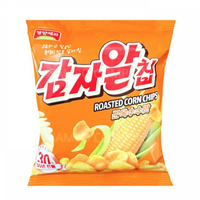 Biscuits coréens à la texture croustillante au sucre sucré, sachet de 24g, 40 unités, en-cas exotiques