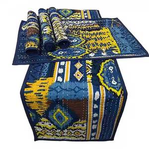 Exporter Quality Modern Style Custom Embroidered Luxury Wedding Party Table Runner with Logo - Product Image 4