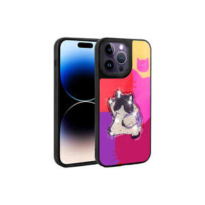 Funda Protectora de Silicona Premium para iPhone 14 Pro Max, Cubierta Trasera con Figura Icónica en Relieve Brillante de Alta Calidad - Product Image 1