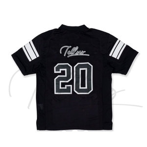 Custom Made Breathable Printed Short Sleeve American Football Jersey 100% Polyester High Quality for Sale - Product Image 2
