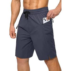 Shorts cargo de plage pour homme, personnalisés, sportifs, d'été, à séchage rapide, écologiques, respirants, imperméables, en polyester et coton, avec cordon de serrage au milieu - Product Image 2
