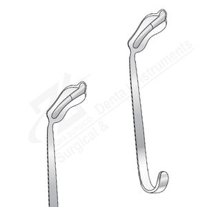 Plaque à langue Kilner Dott, manuelle, réutilisable, en acier chirurgical inoxydable, pour tube endotrachéal, rainure moyenne, instruments fabriqués au Pakistan - Product Image 1