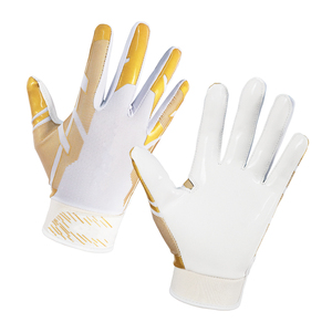 Gants de football professionnels unisexes de haute qualité, respirants, avec grip personnalisé, couleur personnalisée, design américain, pour entraînement sportif en extérieur - Product Image 5