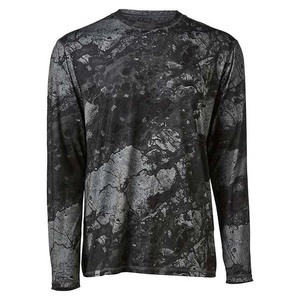 เสื้อเจอร์ซีย์ผ้าโพลีเอสเตอร์ผ้าสแปนเด็กซ์ไซส์ใหญ่พิเศษแบบ100% ออกแบบได้ตามต้องการชุดกีฬาแบบระบายอากาศสำหรับใส่ไปแข่งขันล่าสัตว์สีพื้น - Product Image 1