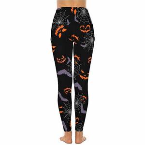 Bon marché Prix Meilleure conception Impression de logo personnalisé Matériau léger en polyester Leggings pleine longueur pour femmes Fabriqué par le sport habillé - Product Image 5