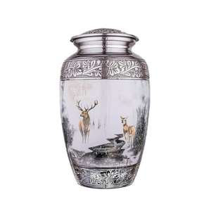 Urnas de cremación de colibríes Amados Urna de cenizas para adultos masculinos y femeninos Personalizable Urnas de cremación conmemorativas hechas a mano Funeral - Product Image 6