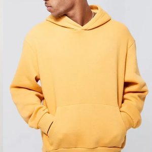 Sudadera con capucha Over The Head con pestaña de goma, sudaderas con capucha de estilo callejero, venta al por mayor, sudaderas con capucha de fabricante a granel - Product Image 3