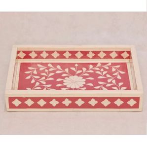 ไม้ถูพื้นไม้ธรรมชาติงานทำมือปรับแต่งได้คุณภาพสูงทำด้วยมือถาดเสิร์ฟเนื้อมุกทำจากเรซินสำหรับบ้าน - Product Image 4