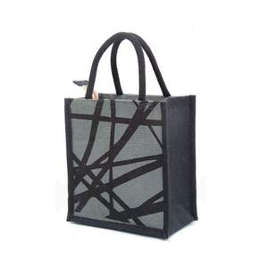 Bolsa de yute Bolsas de compras de Yute natural con estilo de calidad superior reutilizables ecológicas para uso diario - Product Image 3