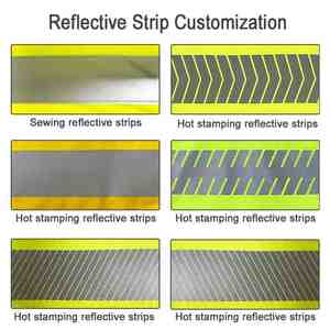 Chaqueta de Seguridad Reflectante de Alta Visibilidad para Trabajo, Invierno, Impresión de Logotipo Personalizado, 100% Poliéster, Talla Personalizada, Halex International HI-5732 - Product Image 5