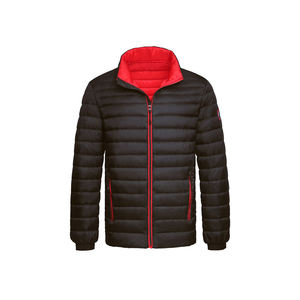 Venta al por mayor de encargo de los hombres chaqueta de invierno de moda Puffer chaqueta con logotipo OEM grueso de gran tamaño bombardero acolchado abrigo para los hombres - Product Image 3