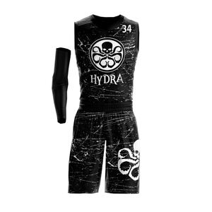 2025 uniforme de maillot de basket-ball de sublimation réversible personnalisé taille jeune respirant nouveau style de vêtements de basket-ball ensembles de prix bon marché - Product Image 1