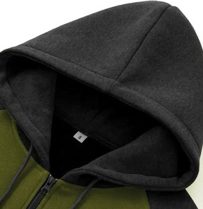 Men's Hooded Casual Premium Athletic Yoga Tracksuit Set with Custom Logo Zipper Jacket and Jogger Pants for Sports & Jogging - Product Image 4