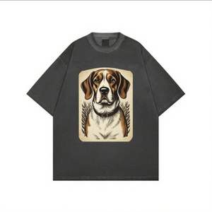 Camiseta Personalizada de Algodón 100% con Lavado Vintage |   Camiseta con Gráfico DTG de Alta Definición - Product Image 5