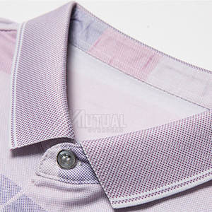 Camisetas de polo suaves para hombre, camisetas de polo de material de algodón de ajuste cómodo, ideales para viajar en stock - Product Image 2