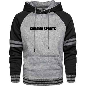 Sweat à capuche uni de haute qualité pour hommes, sweat à capuche en coton surdimensionné, streetwear, vente en gros de sublimation athlétique - Product Image 4