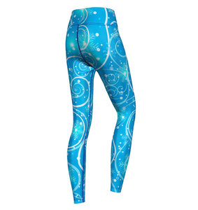 New Women Mid Waist Full Length <b>Leggings</b> for Fitness Gym BJJ Yoga <b>Pockets</b> High Quality Spandex/Polyester Breathable Quick Dry - Product Image 3