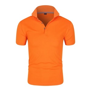 Vente en gros de polos de golf décontractés à manches courtes pour hommes, en pur coton de haute qualité, avec nouveau design sur mesure - Product Image 3