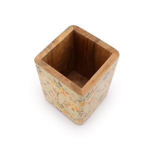 ภาชนะเก็บของไม้ดีไซน์สวยงาม ขนาด 150 มล. พับได้ เป็นมิตรกับสิ่งแวดล้อม เหมาะสำหรับใช้ในบ้าน โรงแรม ร้านอาหาร ครัว และการตั้งแคมป์ - Product Image 6