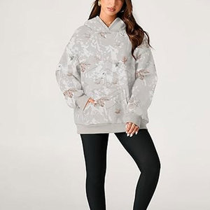 Último Estilo, Nueva Llegada, Sudaderas Extra Grandes para Mujer con Color Personalizado, 100% Algodón, Invierno, Casual, Tejidas, al por Mayor - Product Image 5