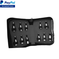 Kit d'élargissement des clous d'oreille 16 pièces en acier inoxydable 316L, dilatateurs pour piercing, écarteurs de tunnel, bijoux de corps SIGAL