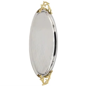 Bandeja de Metal Resistente Hecha a Mano para Hostelería, Hoteles, Cafeterías y Hogar - Ecológica, Apta para Lavavajillas, de Larga Duración y Calidad - Product Image 2