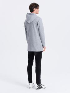 Sudadera con Capucha de Lujo para Hombre al por Mayor, 100% Algodón, Diseño Térmico con Estampado Personalizado, Cierre de Cremallera, Transpirable, para Invierno - Product Image 4