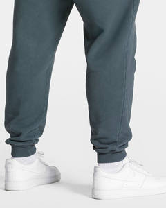 Nouveau design de sweat à capuche et pantalon de survêtement bleu marine délavés à l'acide vêtements de gym et de sport en molleton de coton survêtements pour hommes pantalons pour hommes - Product Image 6