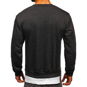 Sudadera Lisa para hombre al por mayor Jersey de algodón color liso Sudadera con capucha streetwear outlet de fábrica - Product Image 2