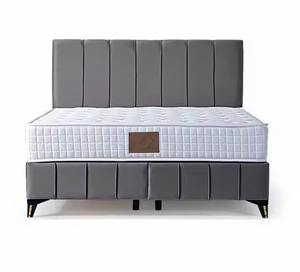 Lujoso juego de muebles de dormitorio Natra con hermosa cama para dormir y cabecero de base para uso en el hogar o la oficina - Product Image 2