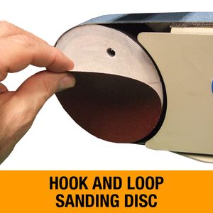 Amoladora Eléctrica Monofásica de 110V con Correa y Disco de 2'' x 40'' 6'' - Product Image 4