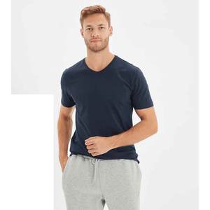 เสื้อยืดธรรมดาสำหรับผู้ชายเสื้อผ้าฝ้าย100% บริการ OEM แบบลำลองเสื้อเชิ้ตฤดูร้อน - Product Image 6