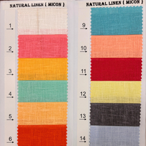 Tissu en lin de coton Micon de qualité supérieure 58 largeur finition rigide pour chemises et Kurtas dans la gamme de prix budgétisée - Product Image 1