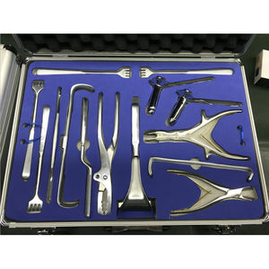 Juego de Instrumentos Quirúrgicos Ortopédicos Manuales de Acero Inoxidable, Kit de Instrumentos de Calidad Profesional, Duradero e Higiénico - Product Image 1