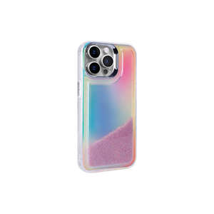 Funda Protectora de Lujo Netzy para iPhone 14 Pro, Diseño de Cuentas, Texturizada, Resistente a Impactos, Color Morado - Product Image 6