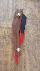 Navaja de Afeitar Profesional de Acero Inoxidable para Barbería, Corte Recto, Refrescante, con Bolsa de Regalo, Personalizable, Precio al por Mayor - Product Image 3