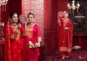 Fashionable Attractive <b>Beautiful</b> Women's Cotton Dola Kurti Pant Dupatta Quick Dry Modern All Seasons Whole Sale Rate - Product Image 4